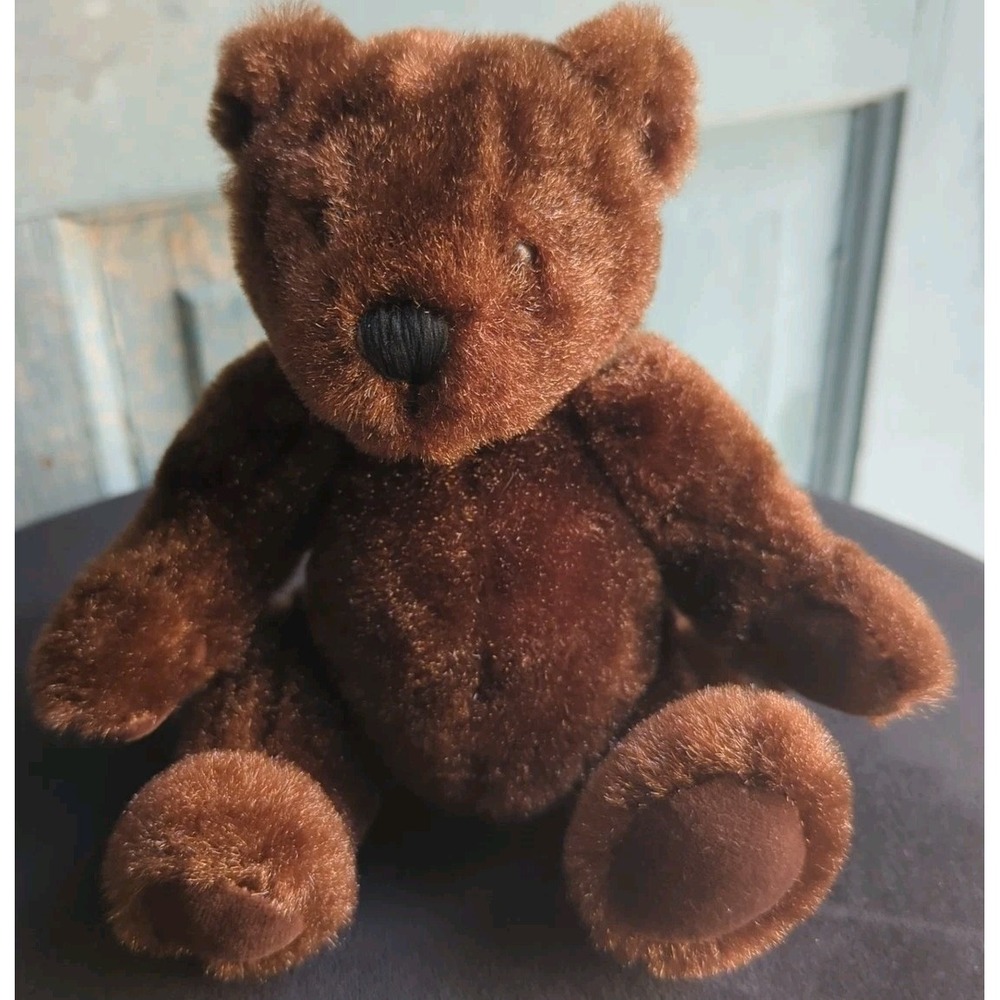 Vintage DanDee Brown Teddy bear Plush Toy‎
